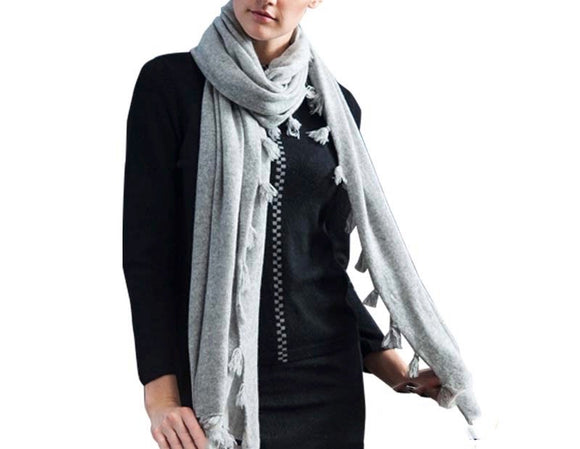 Knitted Cashmere Scarves